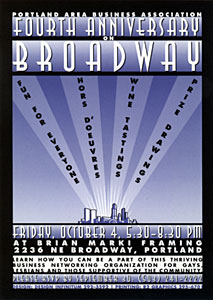 PABA 4th Anniversary postcard front